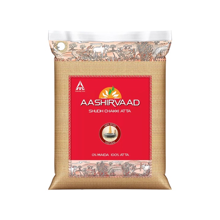 Aashirvaad Shudh Chakki Atta pack