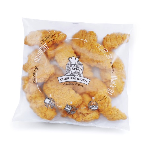 Chef Patrick's spicy breaded chicken tenders 1 kg