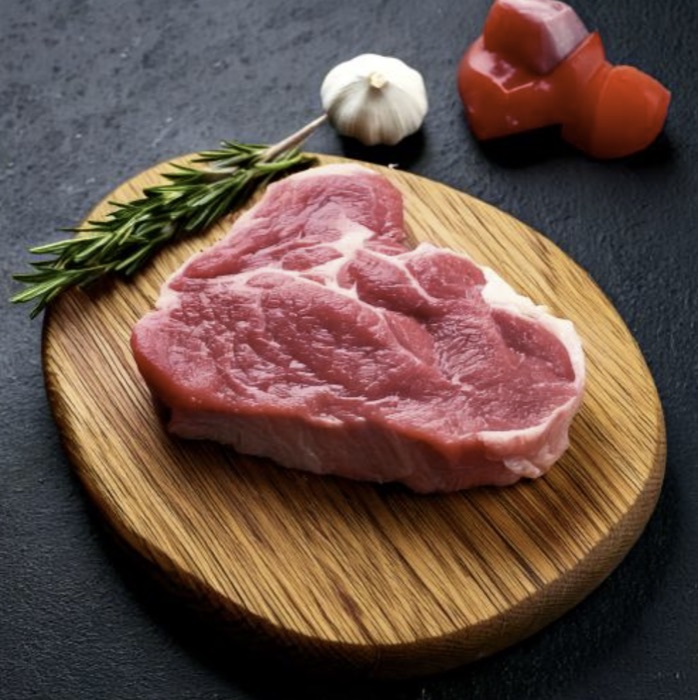 Zabiha halal lamb leg raan