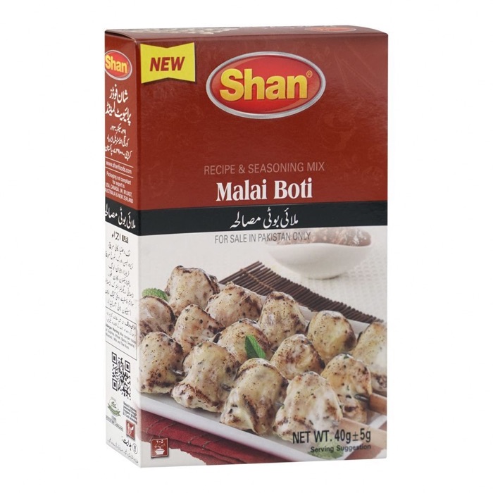 Shan Malai Boti Masala pack