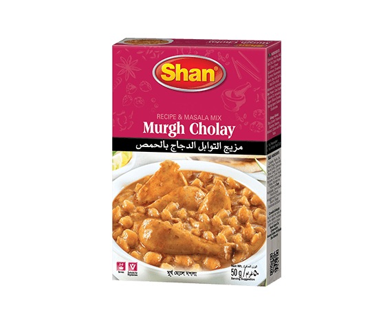 Shan Murgh Cholay recipe mix