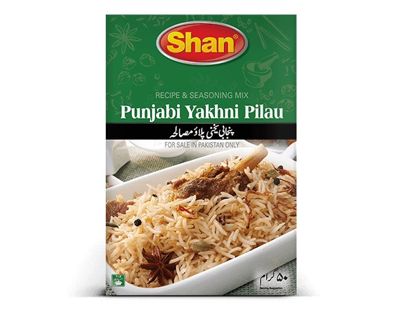 Shan Punjabi Yakhni Pilau recipe mix