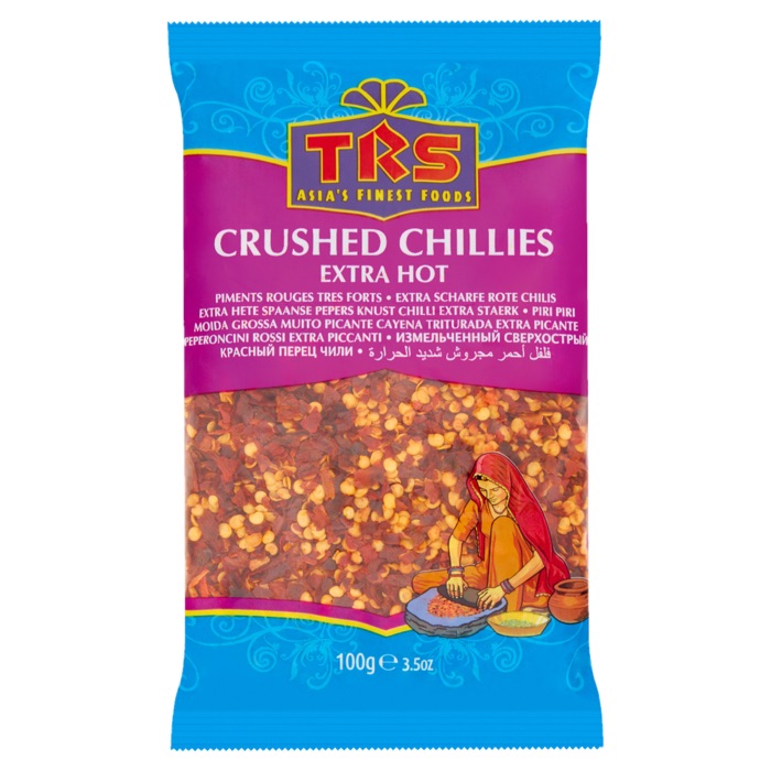 TRS Crushed Chillies Extra Hot pack