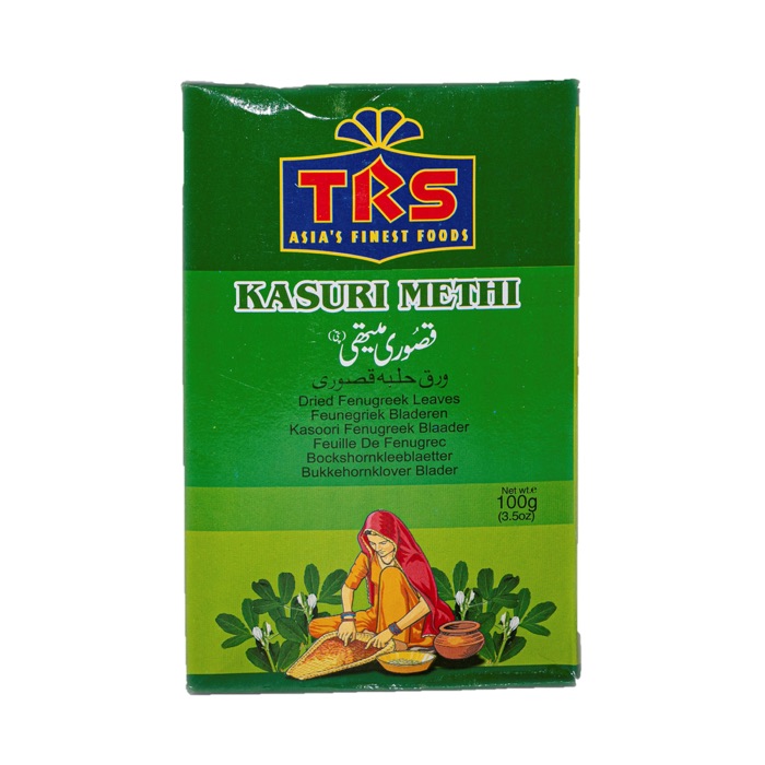 TRS Kasuri Methi (Dried Fenugreek Leaves) pack